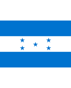 Flag: Honduras |  landscape flag | 0.96m² | 10sqft | 80x120cm | 2.5x4ft 