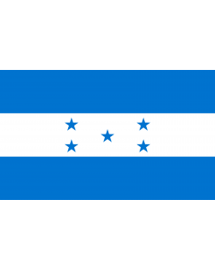 Flag: Honduras |  landscape flag | 1.35m² | 14.5sqft | 90x150cm | 3x5ft 