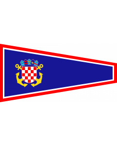 Flagge: Large Plamenac zapovjednika flote ratnih brodova  |  Querformat Fahne | 1.35m² | 80x160cm 