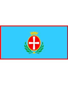 Bandera de  Svečana zastava Bala | The ceremonial flag of the Municipality of Bale | Die zeremonielle Flagge der Gemeinde Bale | Da ceremonia del Comune di Valle | Svečana zastava općine Bala | Svečana zastava občine Bala |  bandera horizontal | 1.35m² | 