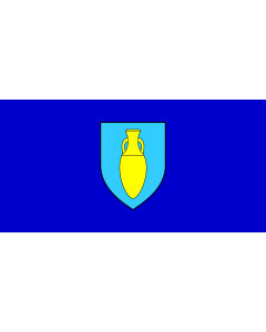 Flag: Municipality of Fažana |  landscape flag | 1.35m² | 14.5sqft | 80x160cm | 30x60inch 