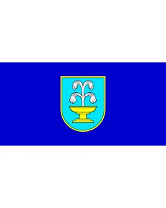 Flag: Municipality of Funtana |  landscape flag | 2.16m² | 23sqft | 100x200cm | 40x80inch 