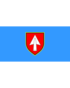 Bandera de  Kršana | Municipality of Kršan | Gemeinde Kršan | Comune di Chersano | Općine Kršana | Občine Kršana |  bandera horizontal | 1.35m² | 80x160cm 