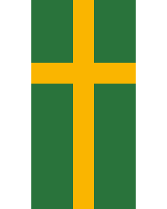 Bandera de  Pule okomita | City of Pula | Stadt Pula | Della Città di Pola | Grada Pule | Mesta Pulja |  bandera vertical | 2.16m² | 120x180cm 