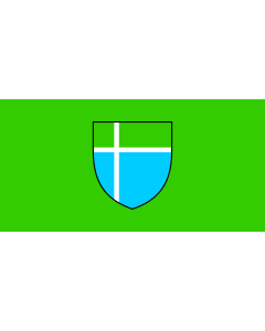 Flag: Municipality of Sveta Nedelja |  landscape flag | 0.06m² | 0.65sqft | 17x34cm | 7x14inch 