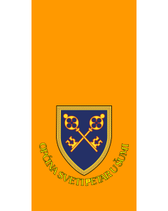 Bandera de  Svetog Petra u Šumi | Municipality of Sveti Petar u Šumi | Gemeinde Sveti Petar u Šumi | Comune di San Pietro in Selve | Općine Svetog Petra u Šumi | Občine Svetega Petra u Šumi |  bandera vertical | 2.16m² | 120x180cm 