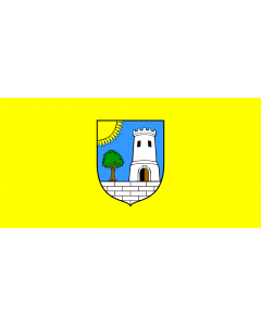 Flag: Municipality of Tar-Vabriga |  landscape flag | 1.35m² | 14.5sqft | 80x160cm | 30x60inch 