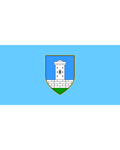 Bandera de  Tinjana | Municipality of Tinjan | Gemeinde Tinjan | Comune di Antignana | Općine Tinjana | Občine Tinjana |  bandera horizontal | 2.16m² | 100x200cm 