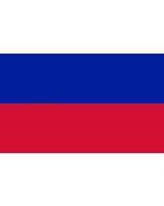 Flag: Haiti |  landscape flag | 1.35m² | 14.5sqft | 90x150cm | 3x5ft 