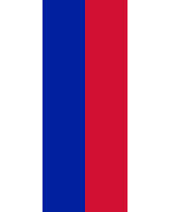 Vertical Hanging Swivel Crossbar Banner Flag: Haiti |  portrait flag | 3.5m² | 38sqft | 300x120cm | 10x4ft 