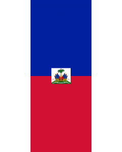 Flagge:  Haiti  |  Hochformat Fahne | 3.5m² | 300x120cm 