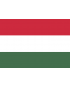 Flag: Hungary |  landscape flag | 0.7m² | 7.5sqft | 70x100cm | 2x3ft 