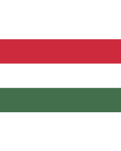 Table-Flag / Desk-Flag: Hungary 15x25cm