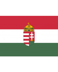 Flag: Hungary |  landscape flag | 0.7m² | 7.5sqft | 70x100cm | 2x3ft 