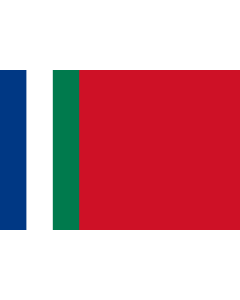 Bandera: South Moluccas | South Moluccas, Republic of South Maluku |  bandera paisaje | 1.35m² | 90x150cm 
