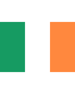 Flag: Ireland |  landscape flag | 0.96m² | 10sqft | 80x120cm | 2.5x4ft 