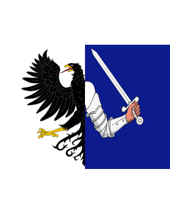 Flag: Connacht |  landscape flag | 0.96m² | 10sqft | 80x110cm | 33x45inch 