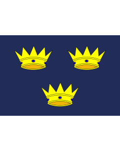 Flag: Munster |  landscape flag | 0.96m² | 10sqft | 80x120cm | 2.5x4ft 