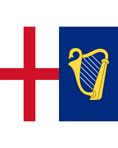 Flag: Commonwealth  1649-1651 | Commonwealth between 1649 and 1651 |  landscape flag | 1.35m² | 14.5sqft | 100x130cm | 40x50inch 