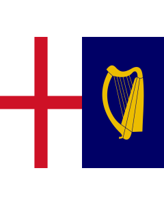 Flag: Commonwealth-Flag-1649 | Commonwealth flag of 1649, as per FOTW United Kingdom Flags of the Interregnum |  landscape flag | 1.35m² | 14.5sqft | 100x130cm | 40x50inch 