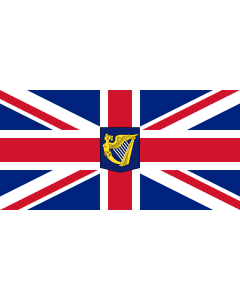 Flag: Lord Lieutenant of Ireland |  landscape flag | 2.16m² | 23sqft | 100x200cm | 40x80inch 