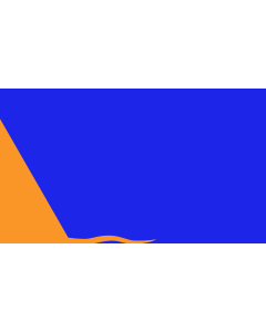 Flag: Sunburst | Modern design of the Irish nationalist  Sunburst flag |  landscape flag | 1.35m² | 14.5sqft | 90x150cm | 3x5ft 