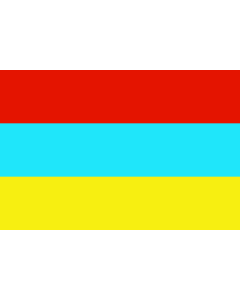 Flag: Meghalaya |  landscape flag | 0.06m² | 0.65sqft | 20x30cm | 8x12in 