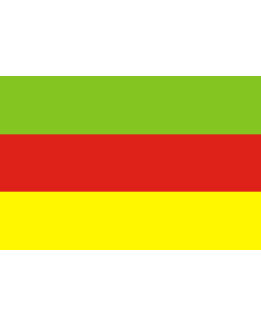 Bandera de  Bodoland | National colours of Bodoland | Bodoland  Índia |  bandera horizontal | 1.35m² | 90x150cm 