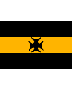 Bandera de  Garwhal Rifles | Garwhal Rifles of the Indian Army |  bandera horizontal | 1.35m² | 90x150cm 