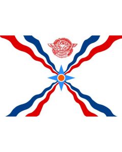 Flagge: Large OfAssyria  |  Querformat Fahne | 1.35m² | 90x150cm 