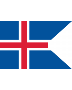 Drapeau: Islande |  drapeau paysage | 0.06m² | 20x30cm 