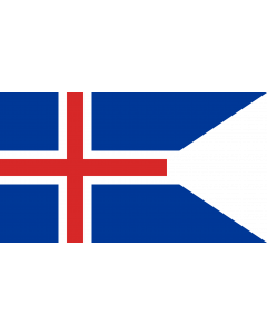 Drapeau d'Intérieur prestige: Islande 90x150cm