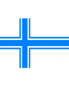 Drapeau: Iceland - 1914 Proposal | Version of Image Flag of Iceland - 1914 Proposal |  drapeau paysage | 1.35m² | 90x150cm 