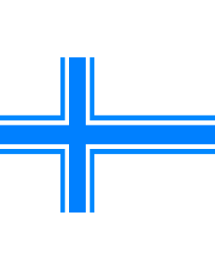Bandera: Iceland - 1914 Proposal | Version of Image Flag of Iceland - 1914 Proposal |  bandera paisaje | 1.35m² | 100x140cm 