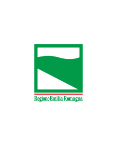 Flag: Emilia–Romagna |  landscape flag | 0.06m² | 0.65sqft | 20x30cm | 8x12in 