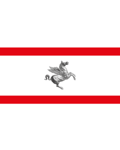 Flag: Tuscany |  landscape flag | 0.96m² | 10sqft | 80x120cm | 2.5x4ft 