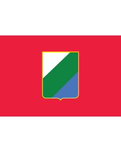 Flag: Abruzzo |  landscape flag | 0.24m² | 2.5sqft | 40x60cm | 1.3x2foot 