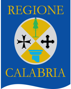 Flag: Calabria Gonfalone |  portrait flag | 2.16m² | 23sqft | 170x130cm | 65x50inch 