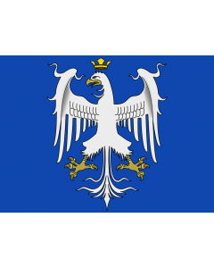 Flag: Ducado de Modena antes de 1830 |  landscape flag | 1.35m² | 14.5sqft | 100x130cm | 40x50inch 