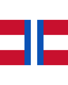 Flag: Civil Flag of the Duchy of Modena |  landscape flag | 1.35m² | 14.5sqft | 90x150cm | 3x5ft 