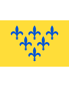 Flag: Duchy of Parma |  landscape flag | 1.35m² | 14.5sqft | 90x150cm | 3x5ft 