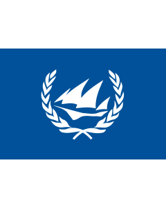 Flag: Giglio Island | L illa de Gíglio adoptada el 17 de novembre de 1999 | Isola del Giglio, aangenomen op 17 november 1999 |  landscape flag | 1.35m² | 14.5sqft | 90x150cm | 3x5ft 