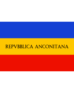 Flag: Repubblica Anconitana |  landscape flag | 2.16m² | 23sqft | 120x180cm | 4x6ft 
