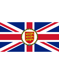 Drapeau: Lieutenant Governor of Jersey |  drapeau paysage | 2.16m² | 100x200cm 