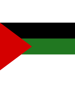 Flag: Arab revolt of 1917  Hashemites |  landscape flag | 1.35m² | 14.5sqft | 90x150cm | 3x5ft 