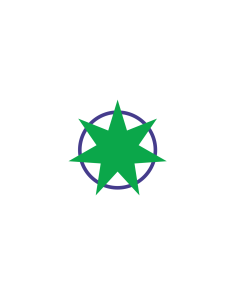 Flag: Aomori Prefecture |  landscape flag | 0.375m² | 4sqft | 50x75cm | 1.5x2.5ft 