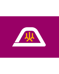 Flag: Yamanashi Prefecture |  landscape flag | 0.375m² | 4sqft | 50x75cm | 1.5x2.5ft 