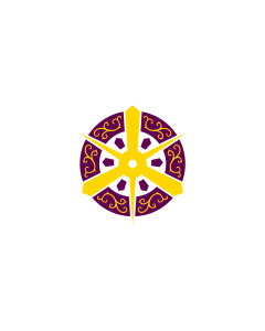 Flag: Kyoto |  landscape flag | 0.375m² | 4sqft | 50x75cm | 1.5x2.5ft 