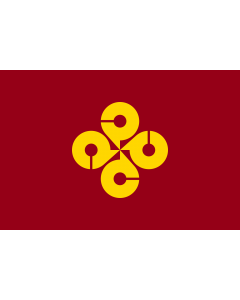 Flagge: XL Präfektur Shimane  |  Querformat Fahne | 2.16m² | 120x180cm 