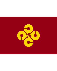 Flag: Shimane |  landscape flag | 0.375m² | 4sqft | 50x75cm | 1.5x2.5ft 